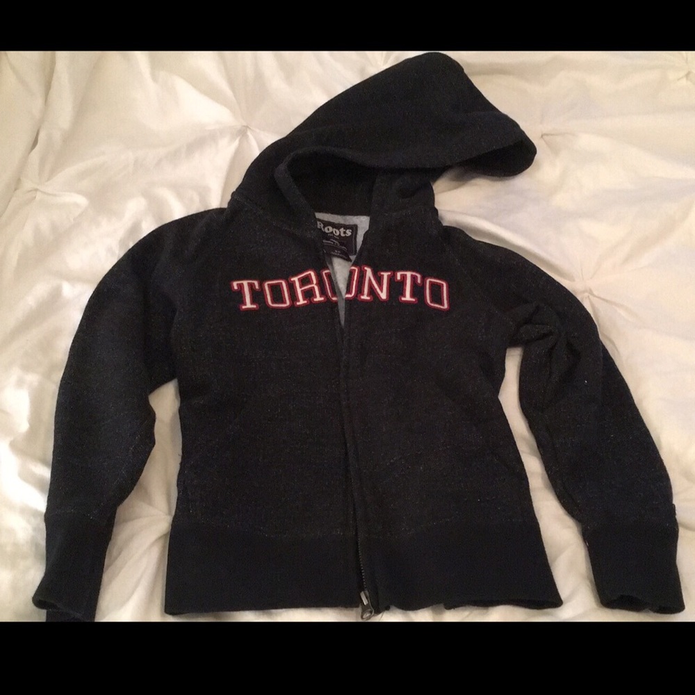 Roots zip up hoodie